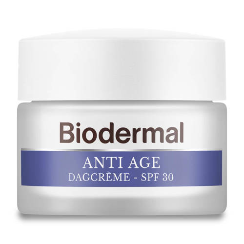 Biodermal Anti Age dagcrème met hyaluronzuur en vitamine C - SPF30 - 50 ml