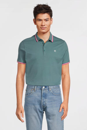 polo met contrastbies green