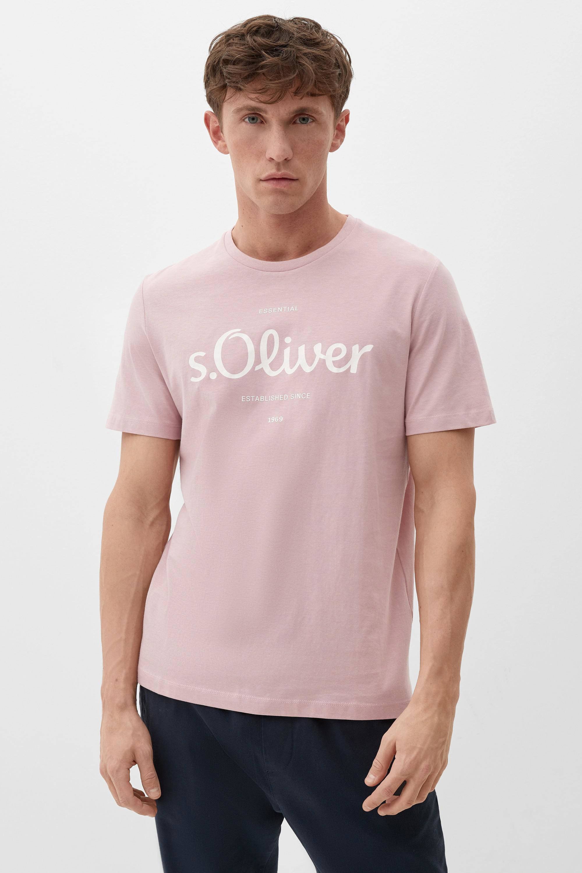 Zalm roze online shirt