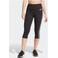 adidas Performance 3/4 sportlegging zwart/wit