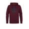 Timberland hoodie met logo bordo