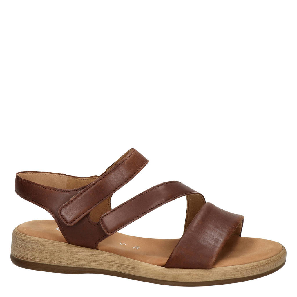 Naturino SKY lederen sandaal-cognac, blauw, 34 EU : Naturino