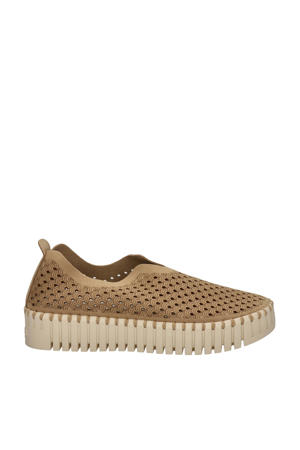 slip-on cognac