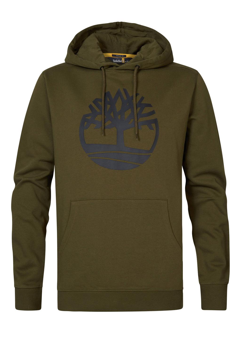 Timberland hoodie met printopdruk groen