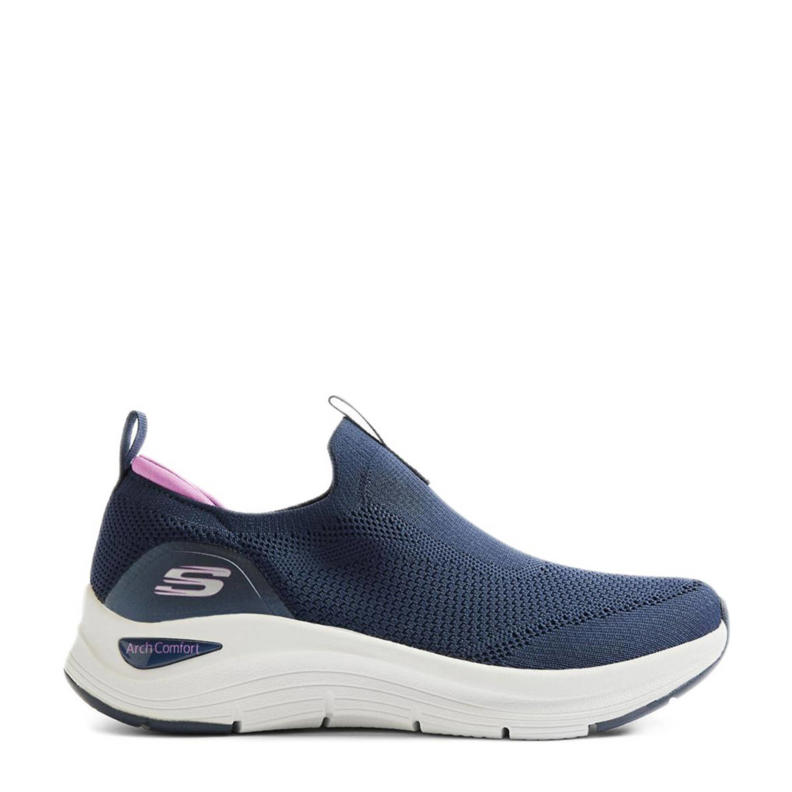 Herensneaker-SKECHERS Slip-ins-blauw main image 1