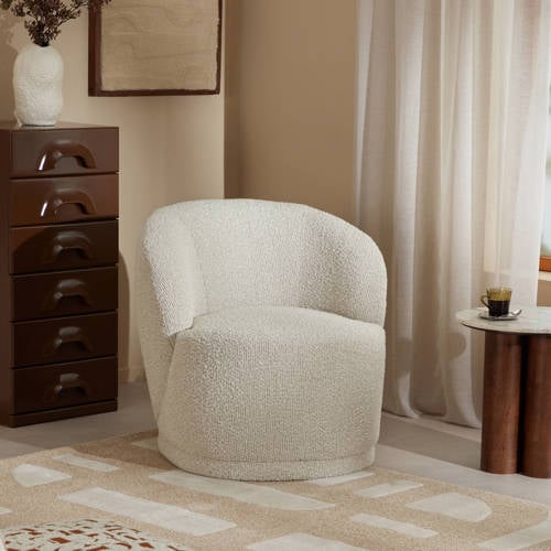 NOUS Living fauteuil Hila - Beige