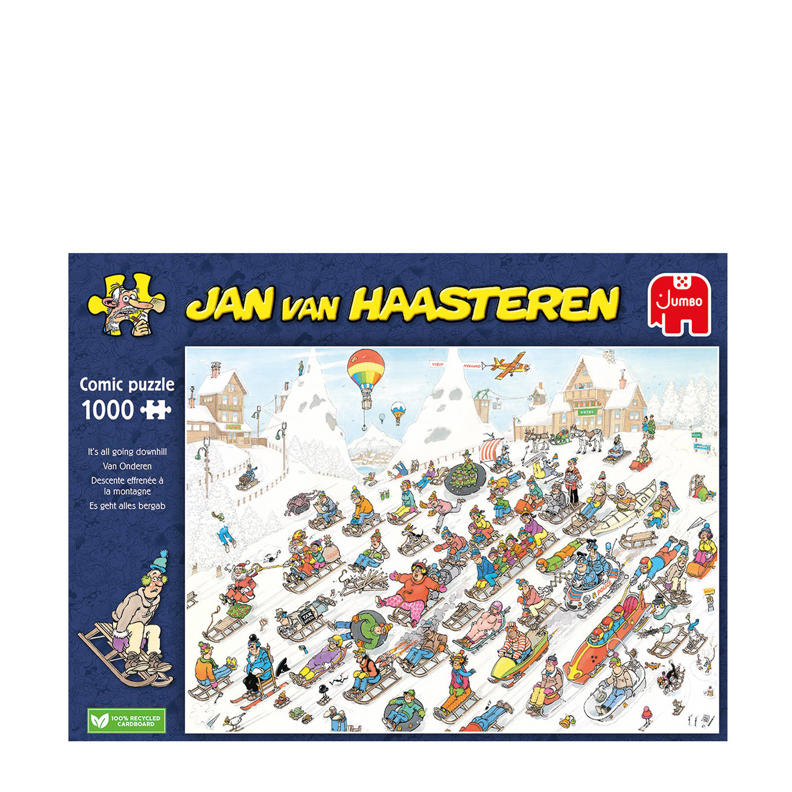 Jan van Haasteren IJshockey (Uitgave Scandinavië) - 1000 stukjes | Jan