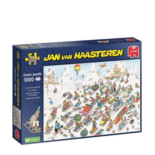 Wehkamp Jan van Haasteren Van Onderen legpuzzel 1000 stukjes aanbieding