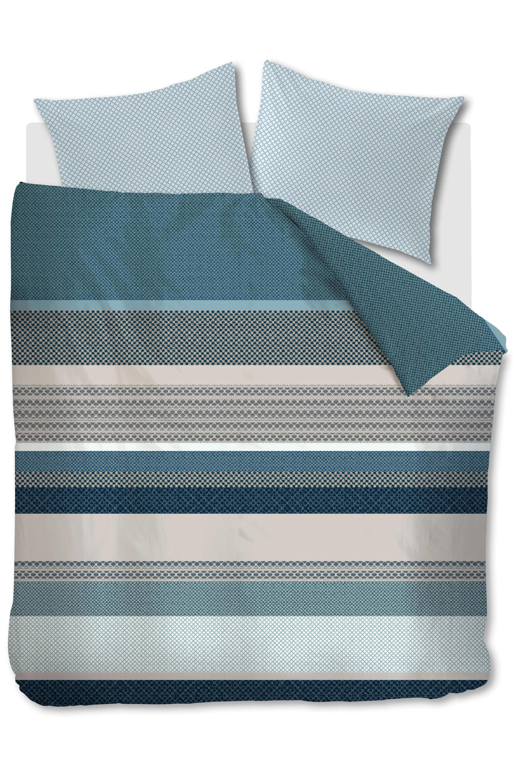 Beddinghouse katoen satijnen dekbedovertrek litsjumeaux (240x220 cm