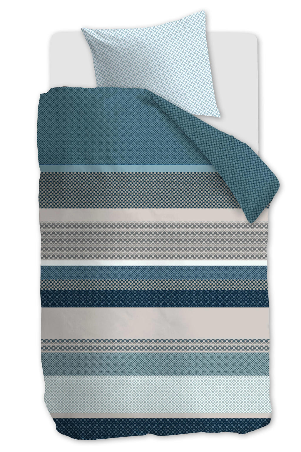 Beddinghouse katoen satijnen dekbedovertrek 1 persoons (140x220 cm