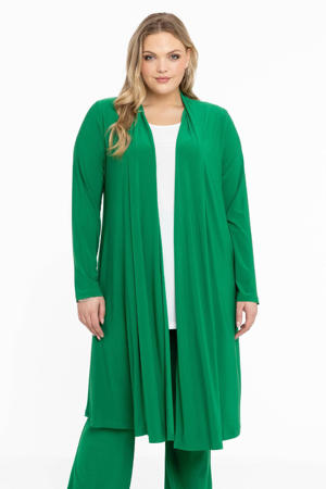 vest DOLCE van travelstof groen