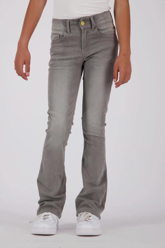 ondersteuning tij onaangenaam Raizzed flared jeans MELBOURNE light grey stone | wehkamp