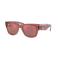 Ray-Ban zonnebril 0RB0840S met tortoise print rood