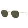 Ray-Ban zonnebril 0RB3694 goudkleurig