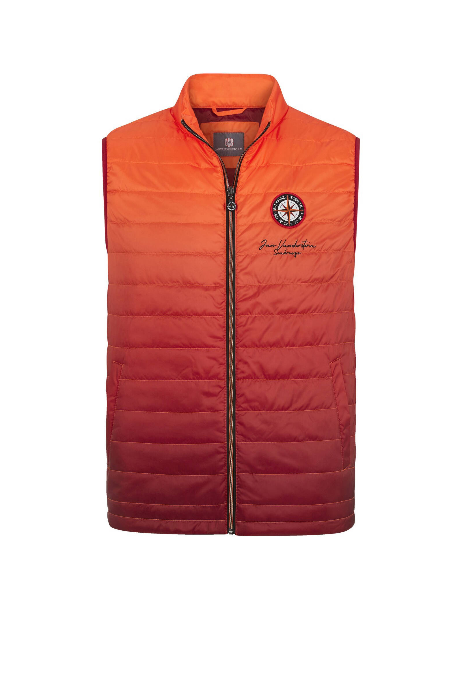 Jan Vanderstorm bodywarmer AART Plus Size rood | wehkamp