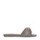 Kurt Geiger slippers met gesp beige