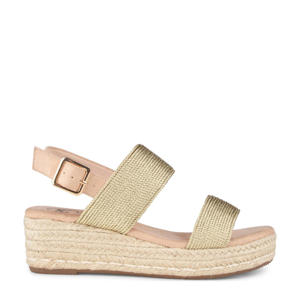   espadrilles goud