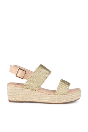 espadrilles goud