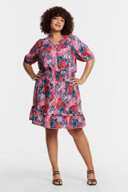 thumbnail: Miljuschka by Wehkamp midi rok met aardbeienprint roze