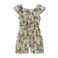 NAME IT MINI jumpsuit NMFVINAYA van polyester groen/wit/geel
