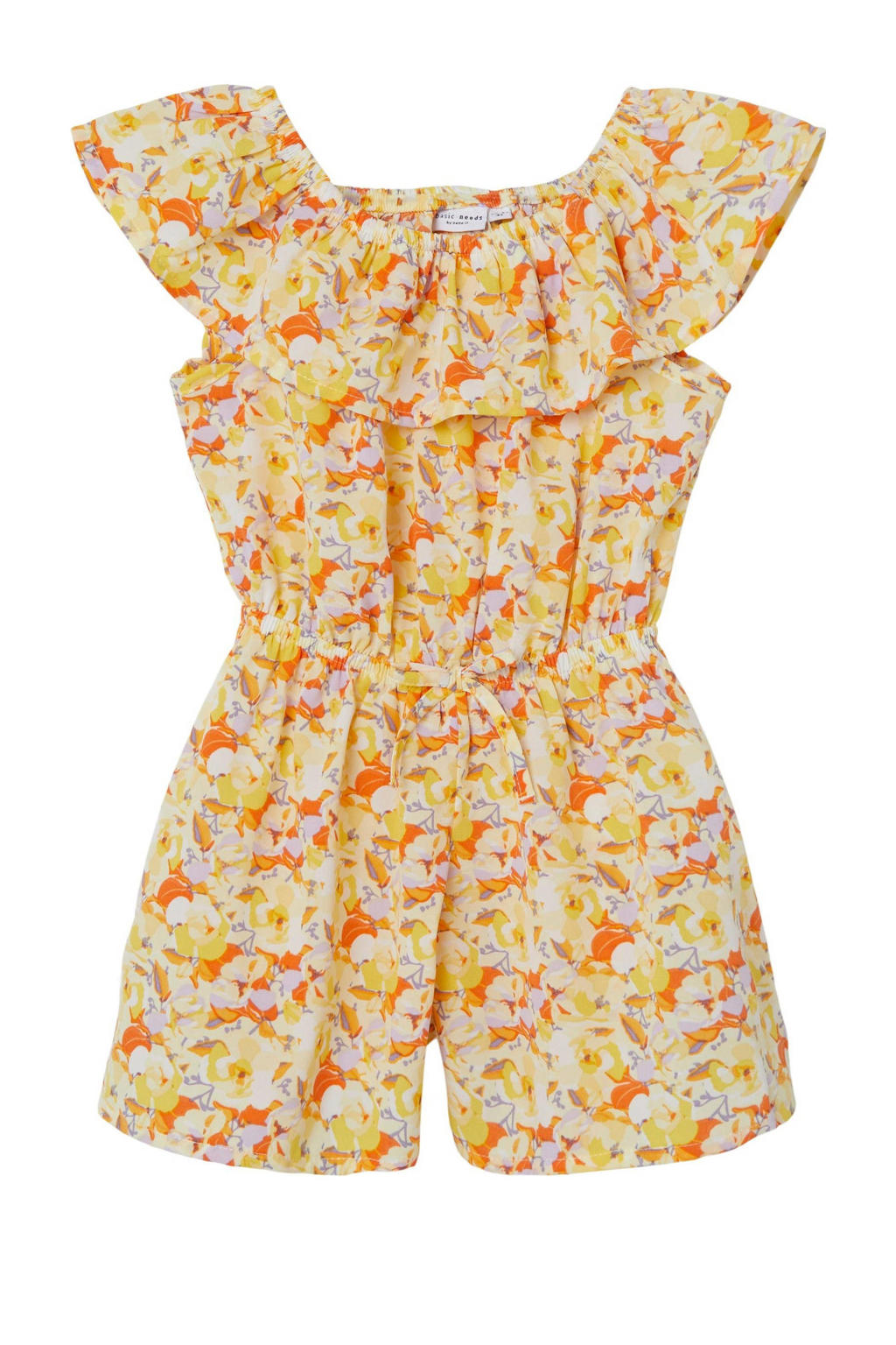 NAME IT MINI playsuit NMFVINAYA geel/roze/oranje