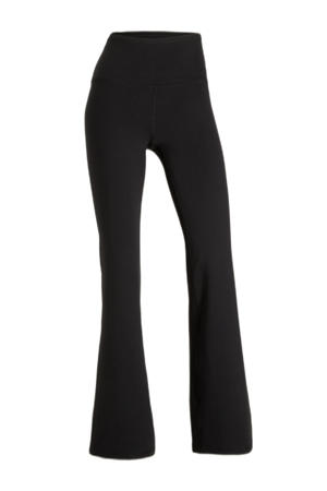 flare sportlegging zwart