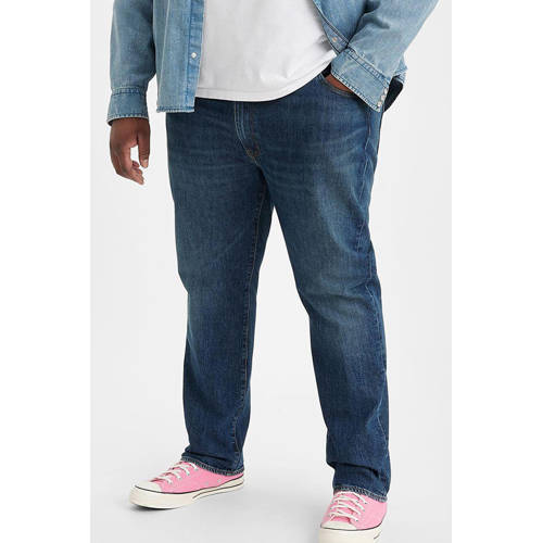 Levi's Big and Tall slim fit jeans 511 Plus Size med indigo - worn in afbeelding