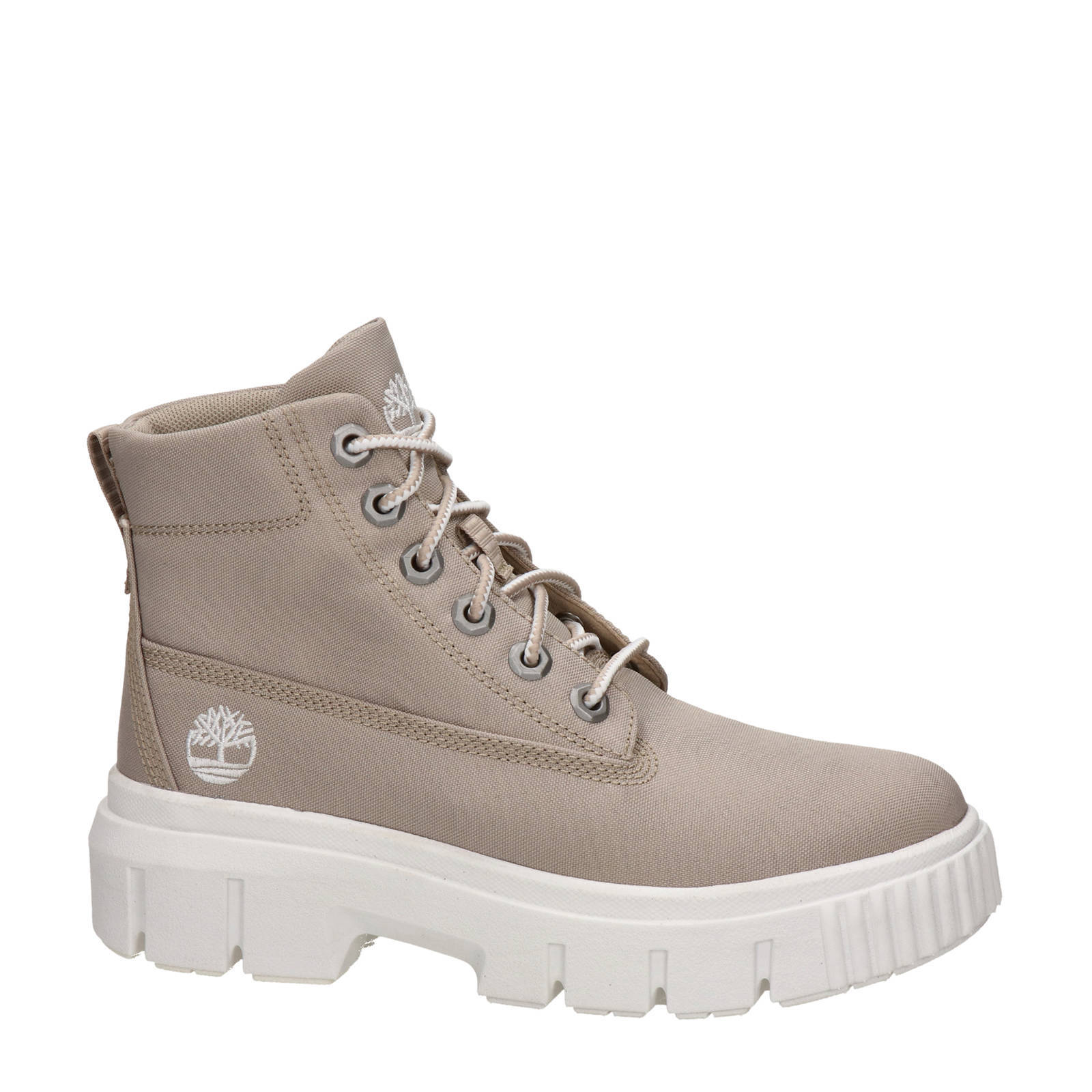 Greyfield canvas veterboots taupe