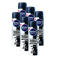 NIVEA FOR MEN Invisible for Black & White Power deodorant  - 6 x 150 ml - voordeelverpakking