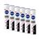 NIVEA Invisible Black & White Clear deodorant spray - 6 x 150 ml - voordeelverpakking