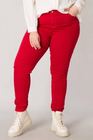 inkomen Virus boezem Rode jeans voor dames online kopen? | Morgen in huis | Wehkamp
