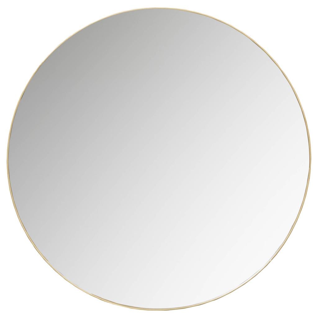 WOOOD Doutzen Spiegel - Metaal - Zwart - 80x80x5