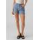 VERO MODA high waist loose fit denim short VMZURI light blue denim