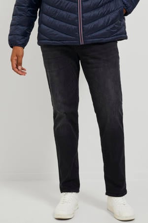 slim fit jeans JJIGLENN Plus Size zwart