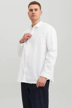 oversized overhemd JPRBLACARDIFF Plus Size wit