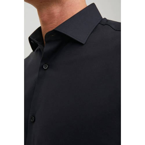 JACK & JONES PREMIUM slim fit overhemd JPRBLAPARKER black afbeelding