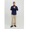 JACK & JONES ESSENTIALS slim fit overhemd JPRBLAPARKER dark navy