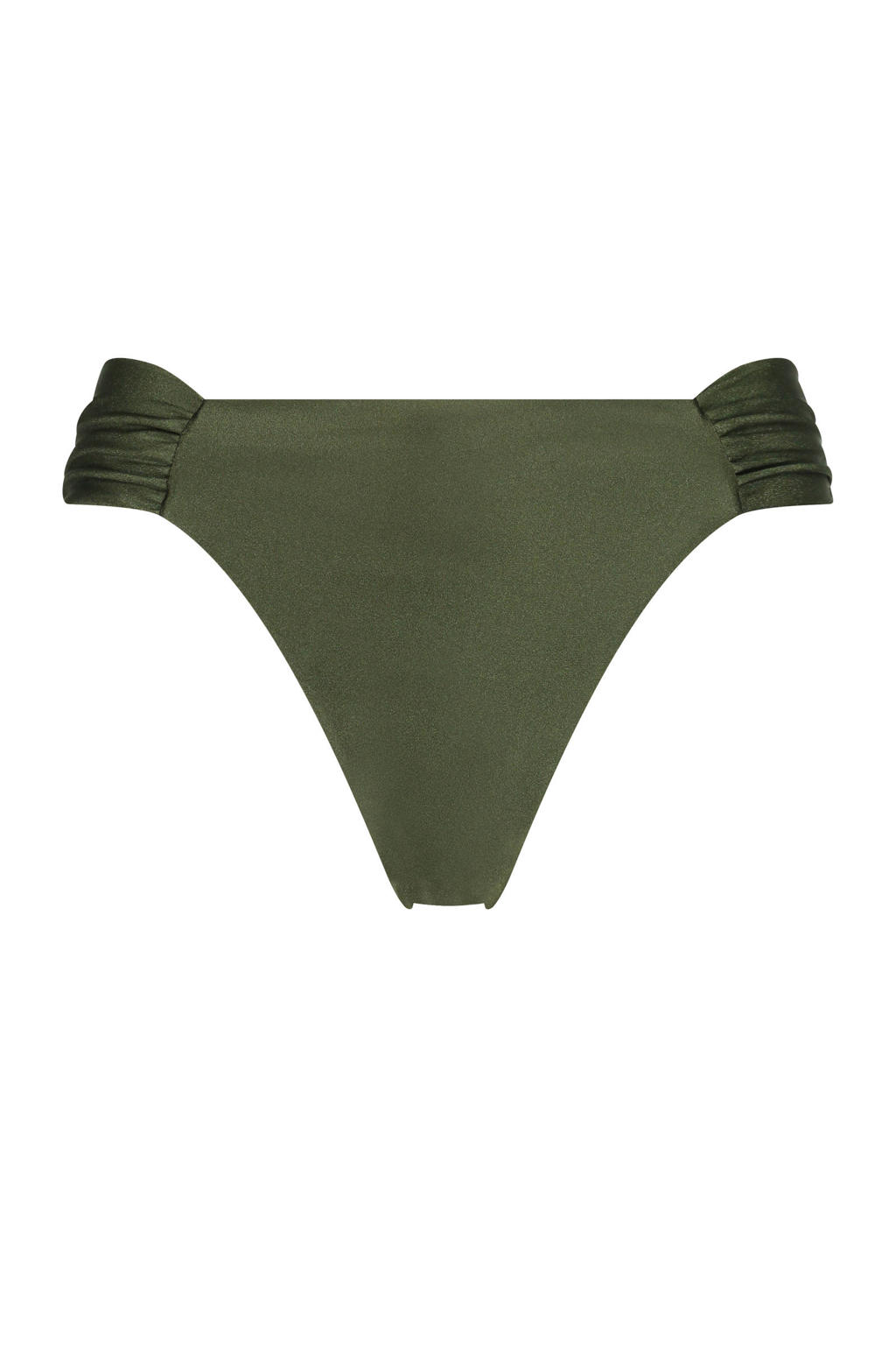 Hunkemöller bikinibroekje Crete donkergroen wehkamp