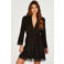 Hunkemöller kimono met kant zwart
