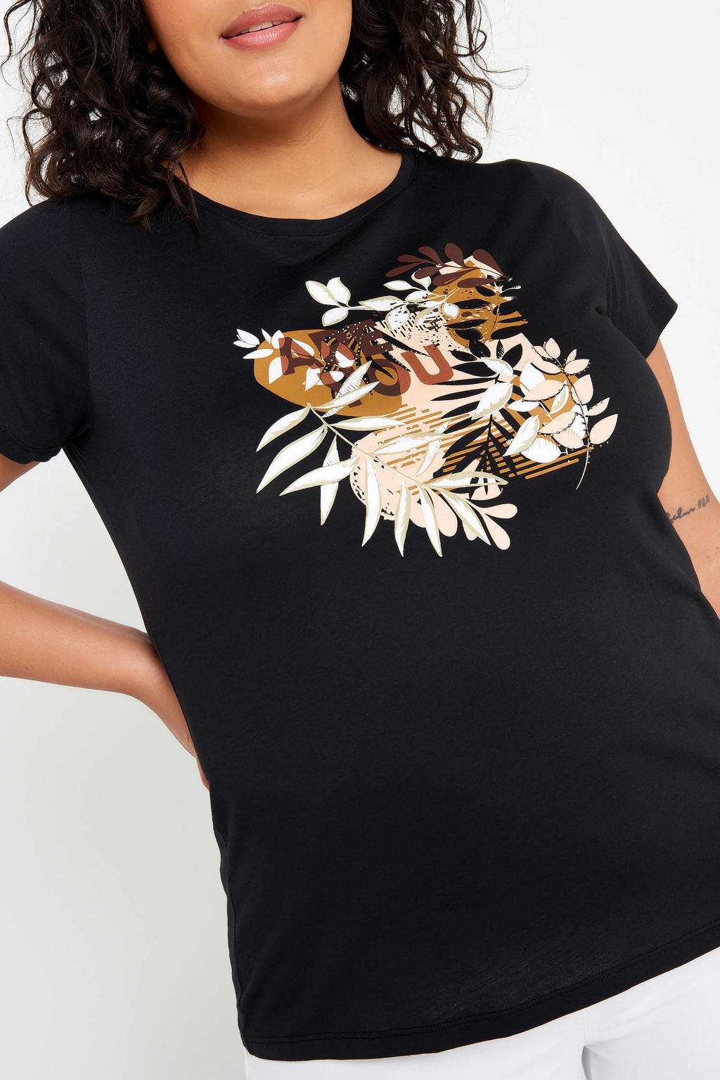 Paprika Tshirt met printopdruk zwart wehkamp