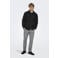 ONLY & SONS viscose slim fit geruite chino - grijs