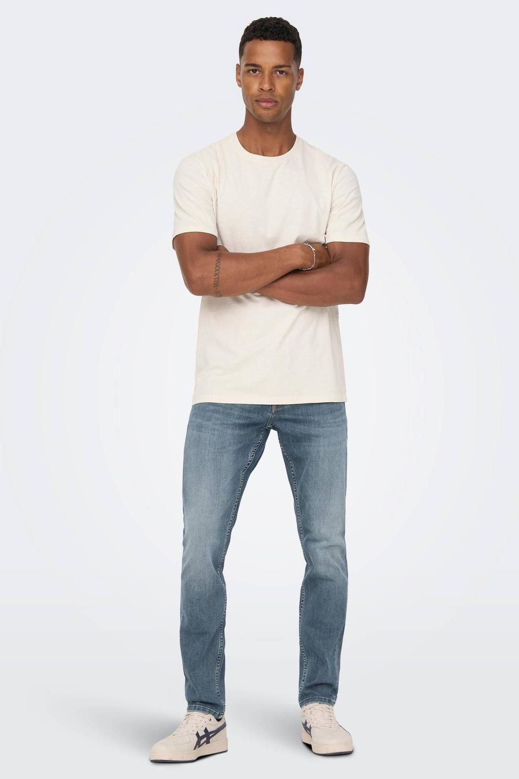 ONLY & SONS slim fit jeans ONSLOOM dark blue denim