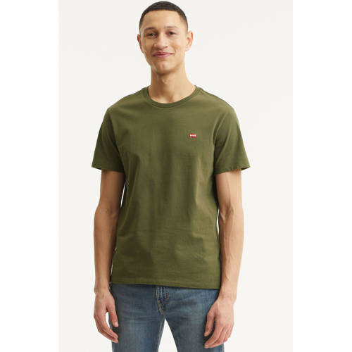 Levi's regular T-shirt groen afbeelding