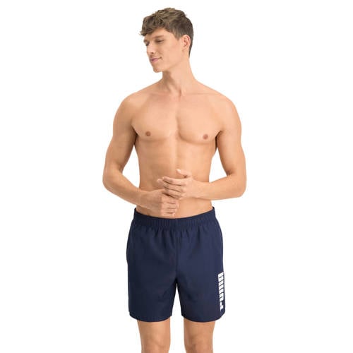 Puma zwemshort donkerblauw afbeelding