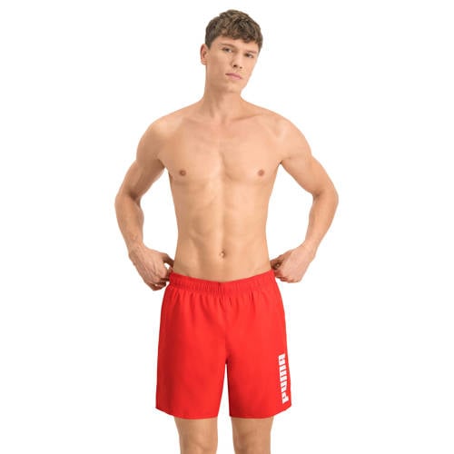 Puma zwemshort rood afbeelding