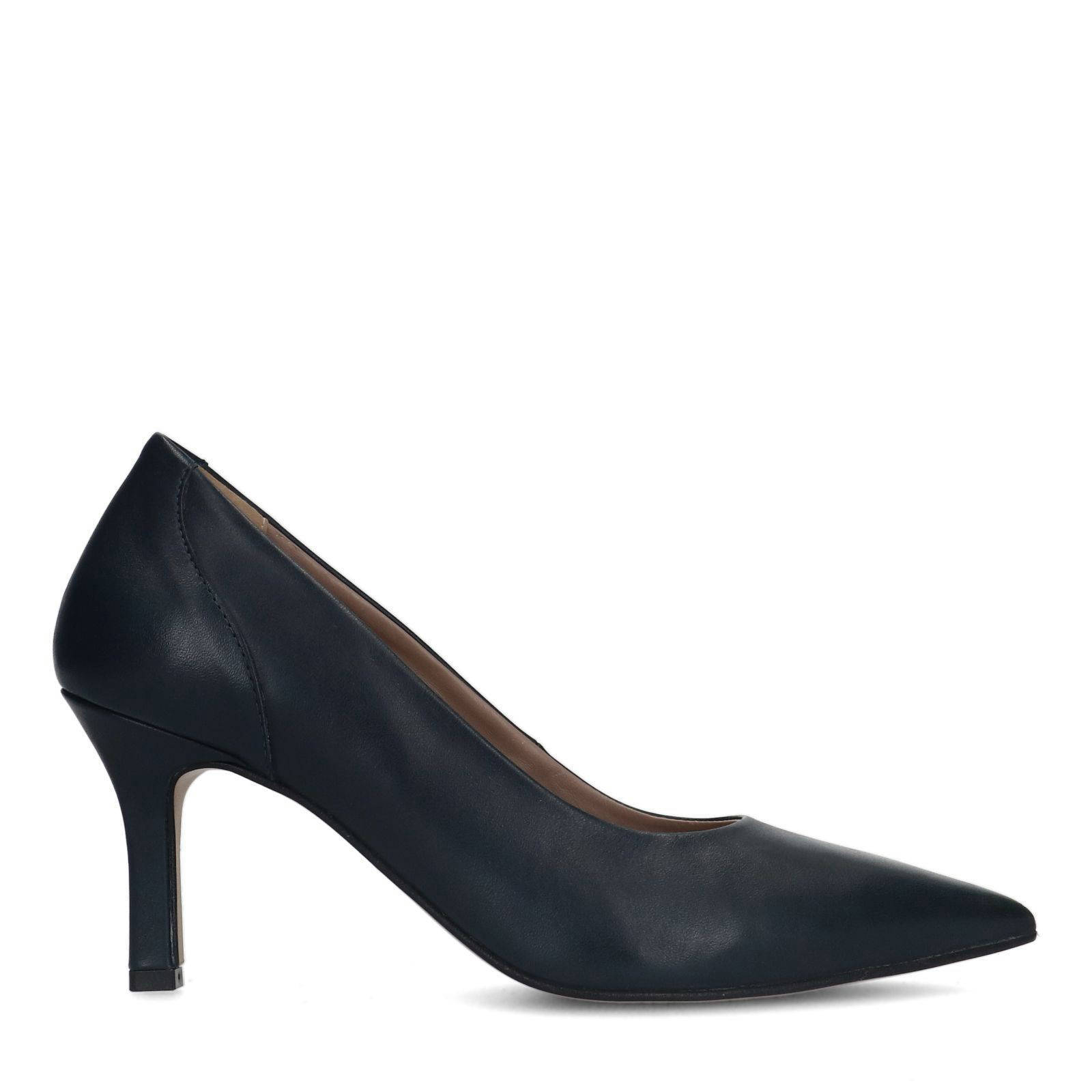 Pumps zwart online leer