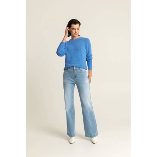 Expresso flared jeans light blue denim