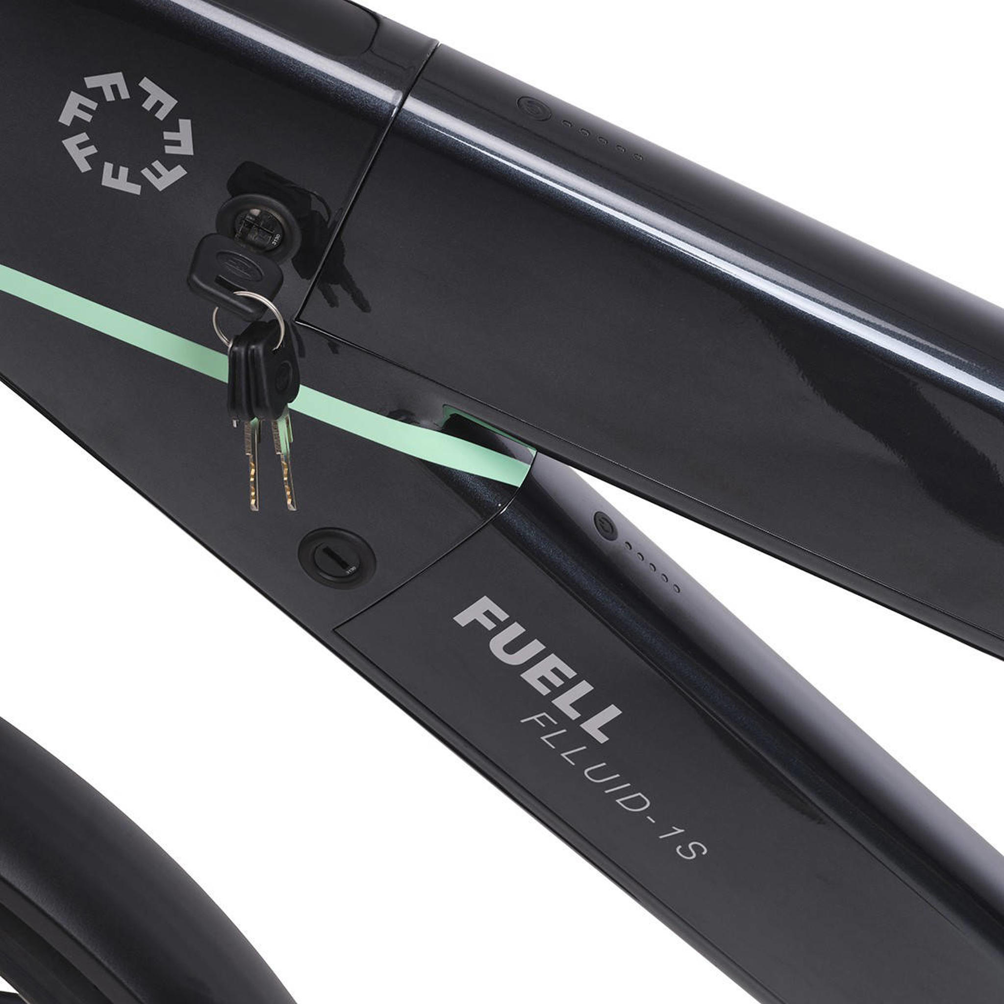 FUELL Speedpedelec, FLLUID1S met Enviolo versnellingsnaaf, donkergrijs