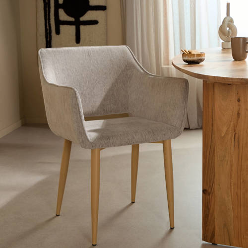 NOUS Living eetkamerstoel Amy - taupe