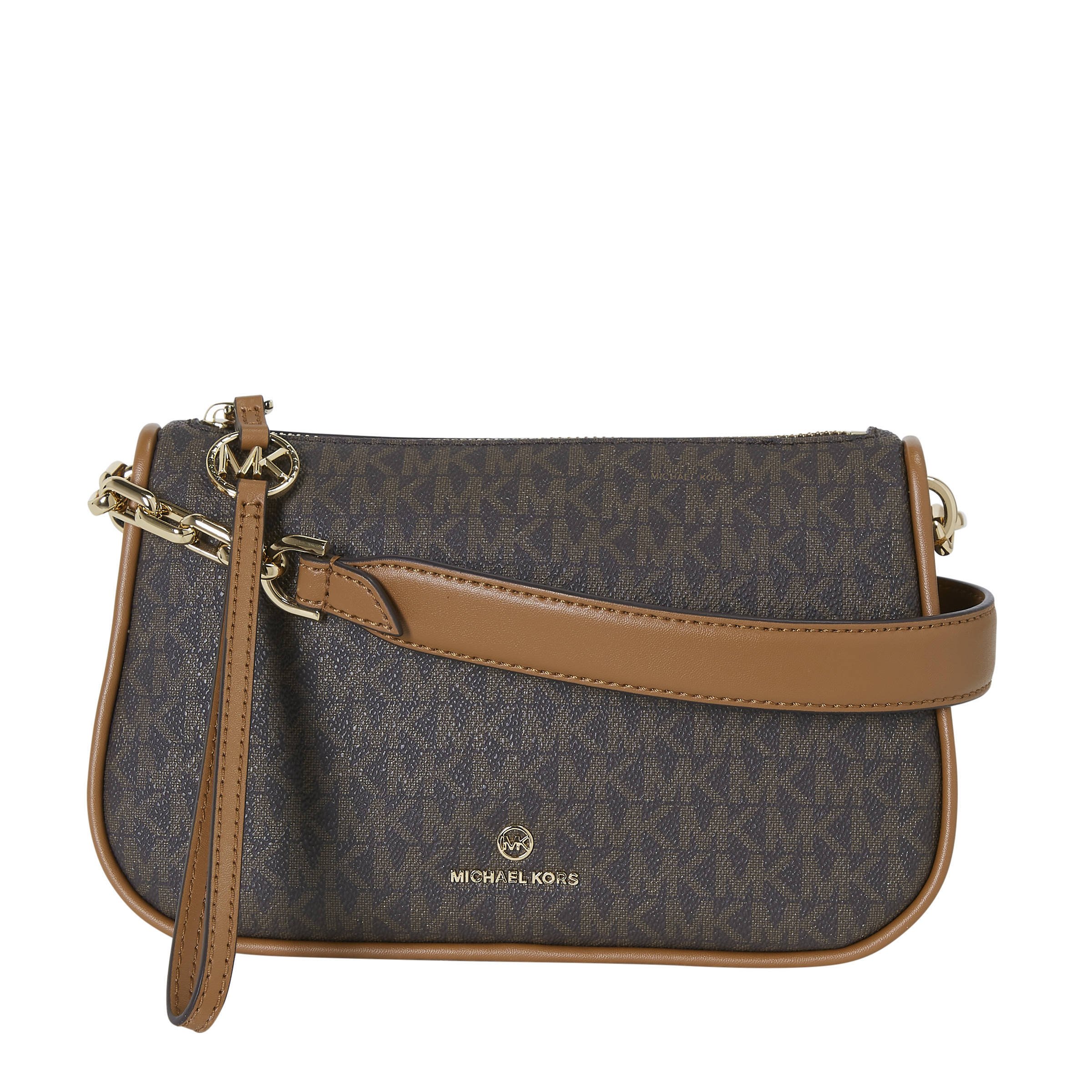 Michael kors best sale schoudertas bruin